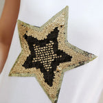 Rhinestone Star Blouse