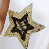 Rhinestone Star Blouse