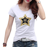 Rhinestone Star Blouse