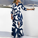 Maxi Print Dress