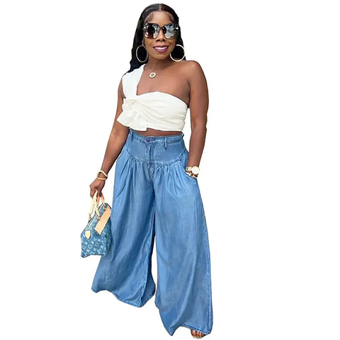 Pocket Wide Leg Pant