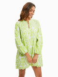 Mini Dress Women 2023 New Clothing Personality Embroidery Full Sleeve Above Knee Vestidos