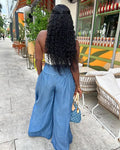 Pocket Wide Leg Pant