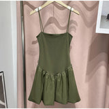 Fashion Slip Mini Tutu Dress Women Chic Patchwork Backless Ball Gown Short Dresses Female Summer Bodycon Evening Party Vestidos