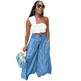 Pocket Wide Leg Pant