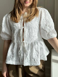 Front Tie Blouse