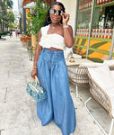 Pocket Wide Leg Pant