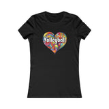 Volleyball Heart T-Shirt