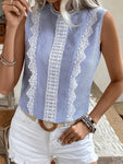 Lace Crew Top