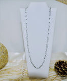 Silver Linked Necklace