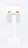 Golden Heart Necklace and Earrings Set -Girls