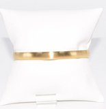 Silver and Gold Matte Bangle