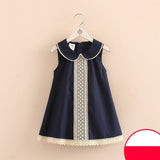 Lace Embroidery Girl Dress