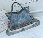 Shine Denim Handbag