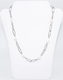 Silver Linked Necklace