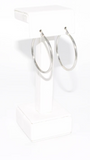 Gold Silver Hoop Earrings