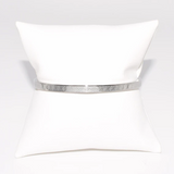 Silver and Gold Matte Bangle