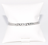 Silver and Gold Matte Bangle