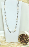Silver Linked Necklace