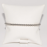 Silver Pearls Bracelet
