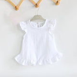 Girls Blouses Linen