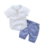 Boys Striped Shirt and Pants