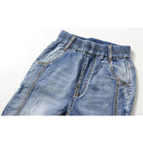 Elastic waist Teen Boys Jeans
