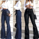 High Waist Bellbottom Jeans