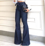 High Waist Bellbottom Jeans