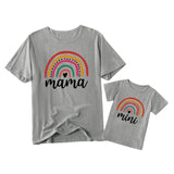 Rainbow Tshirt Mommy and Me