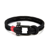 Men's Nautical Double Strand U Bracelet
