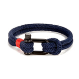 Men's Nautical Double Strand U Bracelet