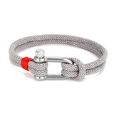 Men's Nautical Double Strand U Bracelet