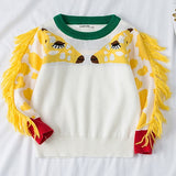 Cartoon Long Sleeve Sweaters
