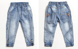Elastic waist Teen Boys Jeans
