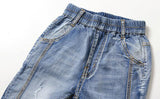 Elastic waist Teen Boys Jeans