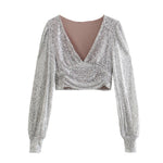 Silver Chic Blouse